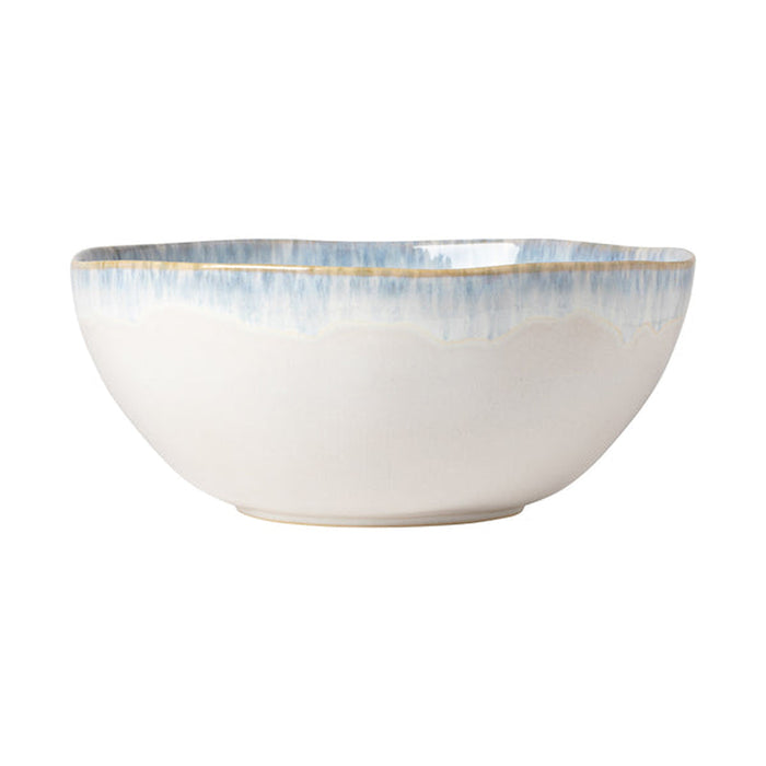 Costa Nova 11.87 Oz. Brisa Ria Blue Round Stoneware Serving Bowl - LNS281-RIA