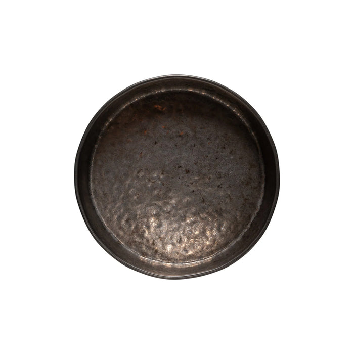 Costa Nova 23 Oz. Lagoa Metal Brown Round Stoneware Soup/Pasta Bowl - 6/Case - LOP201-MTL