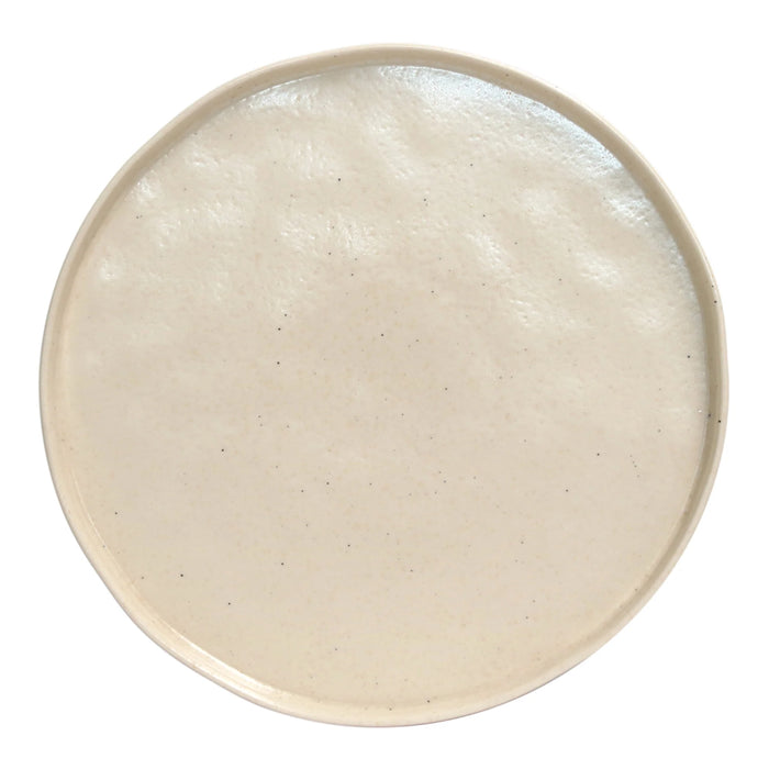 Costa Nova 12.25" Lagoa Stone Beige Round Stoneware Charger Plate/Platter - LOP311-PDR