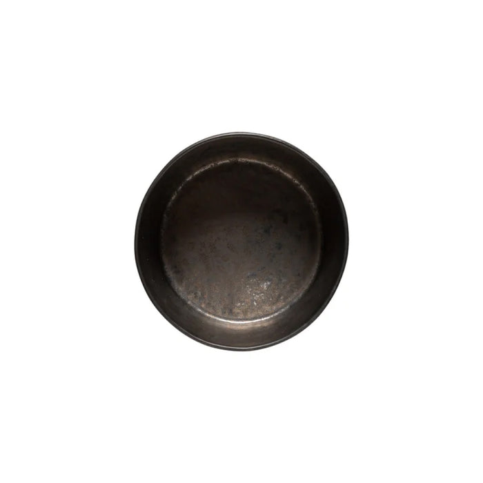 Costa Nova 16.5 Oz. Lagoa Metal Brown Round Stoneware Soup/Cereal Bowl - 6/Case - LOS141-MTL