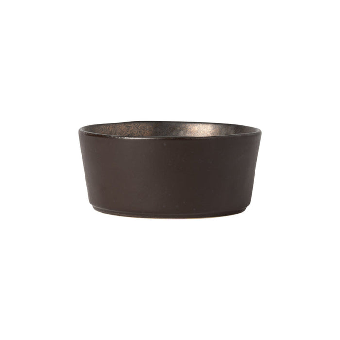 Costa Nova 16.5 Oz. Lagoa Metal Brown Round Stoneware Soup/Cereal Bowl - 6/Case - LOS141-MTL
