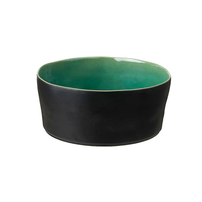 Costa Nova 103.5 Oz. Riviera Azur Round Stoneware Serving Bowl - LOS241-AZU