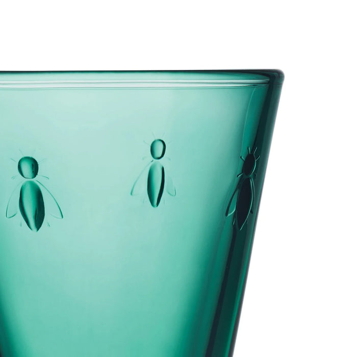 La Rochere 8 Oz. Bee Emerald Wine Glass - 6/Case - 611003