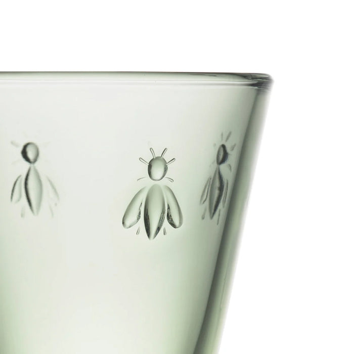 La Rochere 8 Oz. Bee Olive Green Wine Glass - 6/Case - 611097