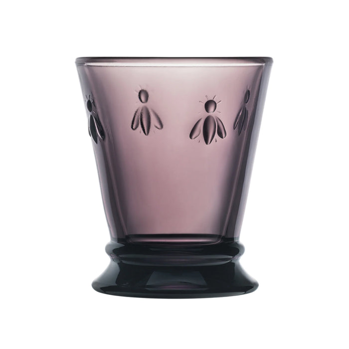 La Rochere 9 Oz. Bee Eggplant Tumbler Glass - 6/Case - 612108