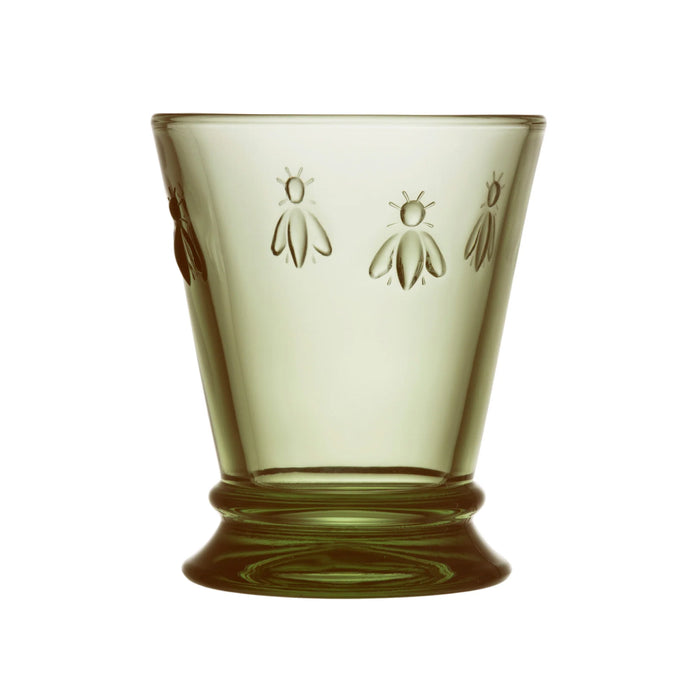 La Rochere 9 Oz. Bee Olive Green Tumbler Glass - 6/Case - 612197
