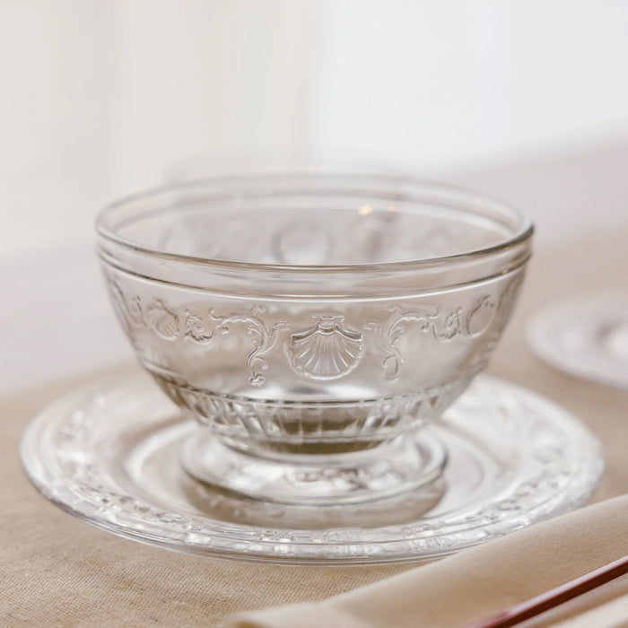 La Rochere 20.5 Oz. Versailles Round Glass Bowl - 6/Case - 630101