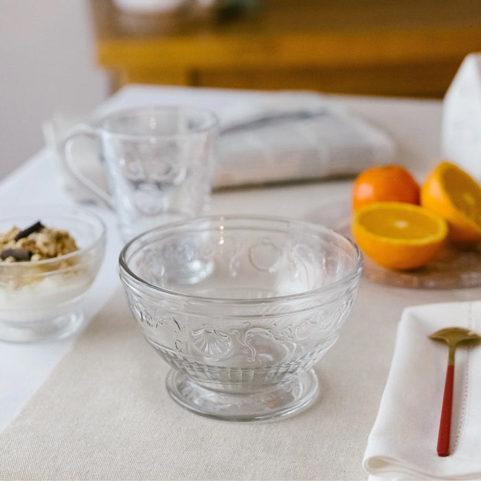La Rochere 20.5 Oz. Versailles Round Glass Bowl - 6/Case - 630101
