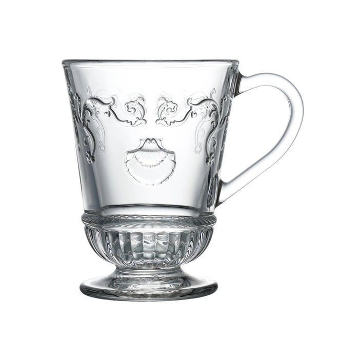 La Rochere 9 Oz. Versailles Glass Coffee Mug - 6/Case - 638901