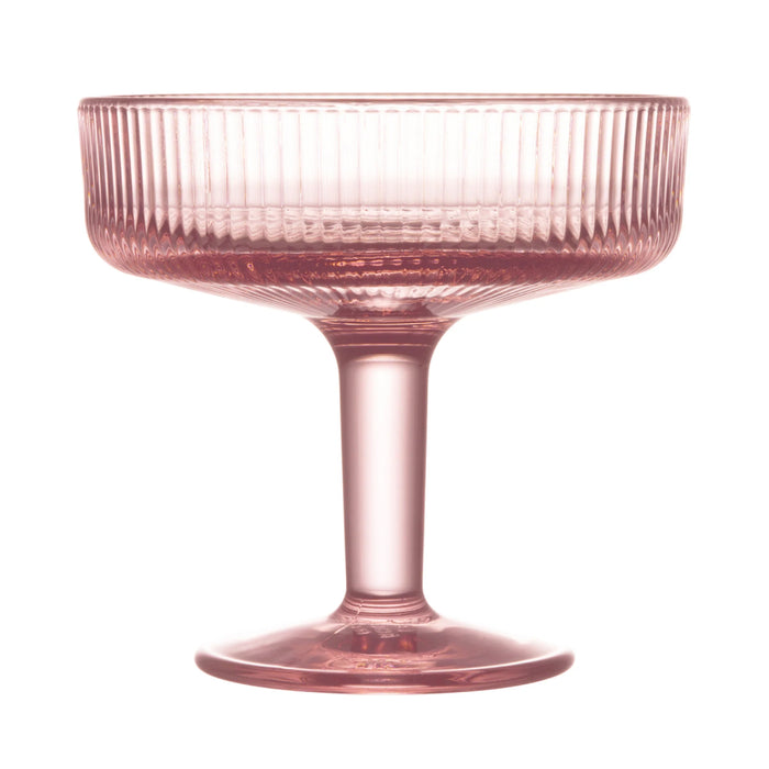 La Rochere 11 Oz. Alice Pink Glass Dessert Cups - 6/Case - 646907