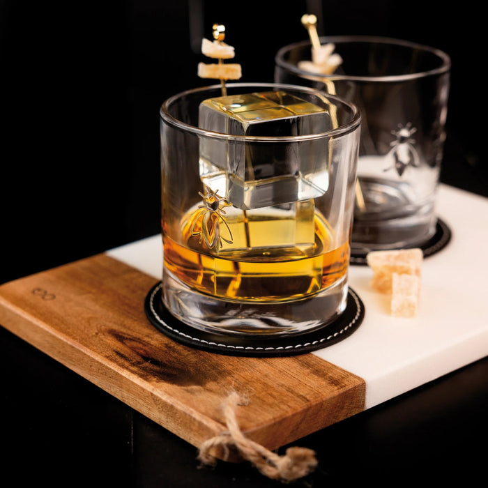 La Rochere 10 Oz. Bee Whiskey Glass - 4/Case - 647401