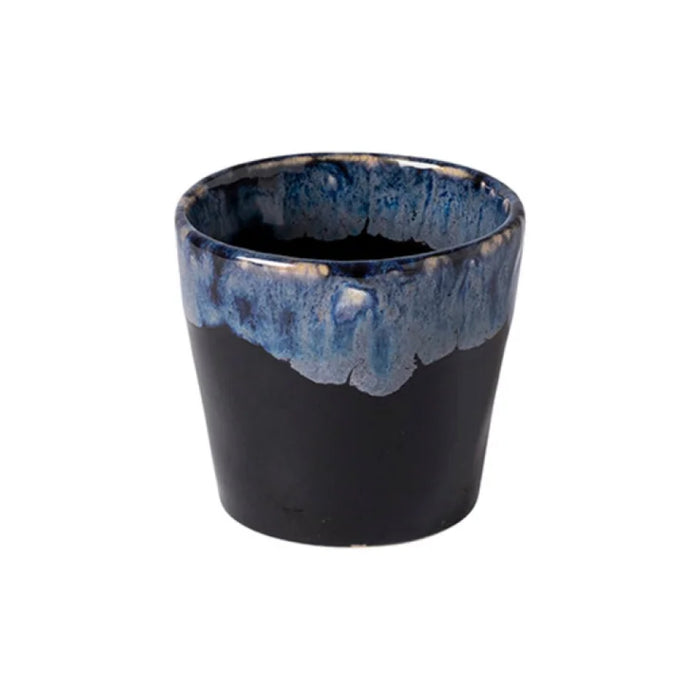 Costa Nova 2.4 Oz. Grespresso Black Stoneware Espresso Cup - LSC061-BLK
