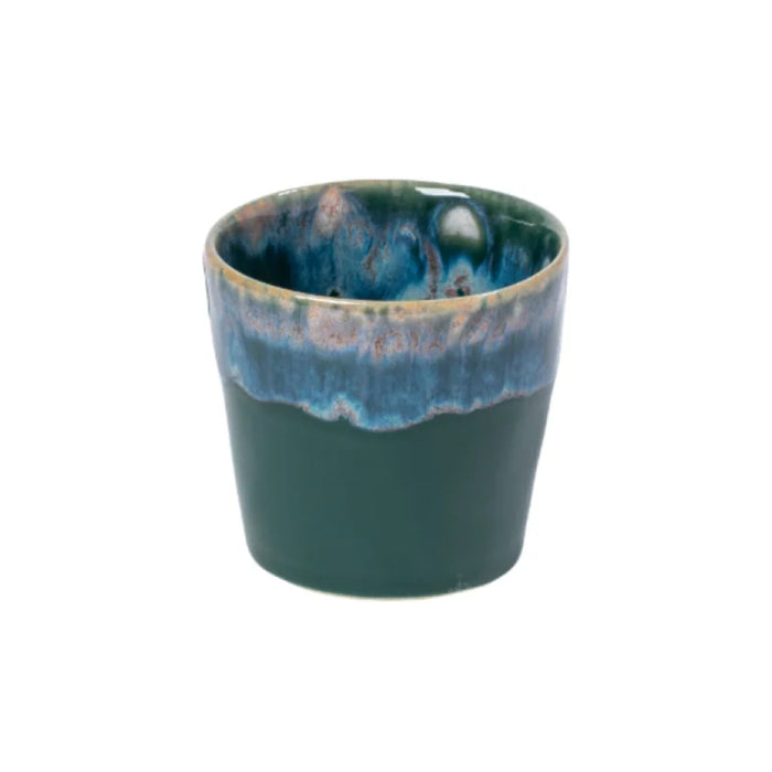 Costa Nova 2.4 Oz. Grespresso Hunter Green Stoneware Espresso Cup - LSC061-HNG