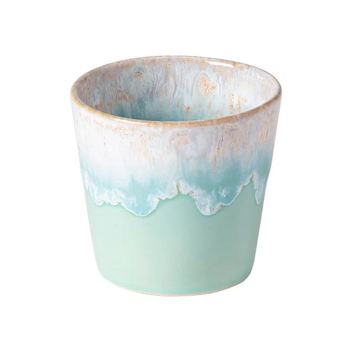 Costa Nova 6.5 Oz. Grespresso Aqua Stoneware Lungo Cup - LSC081-AQA