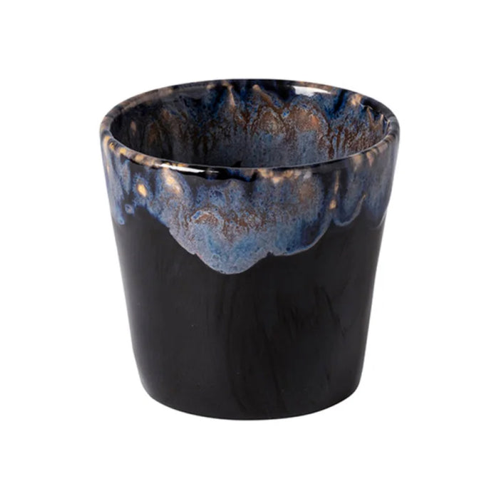 Costa Nova 6.5 Oz. Grespresso Black Stoneware Lungo Cup - LSC081-BLK