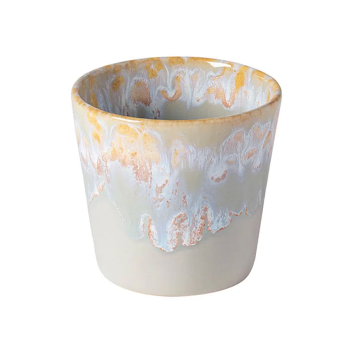 Costa Nova 6.5 Oz. Grespresso Grey Stoneware Lungo Cup - LSC081-GRY