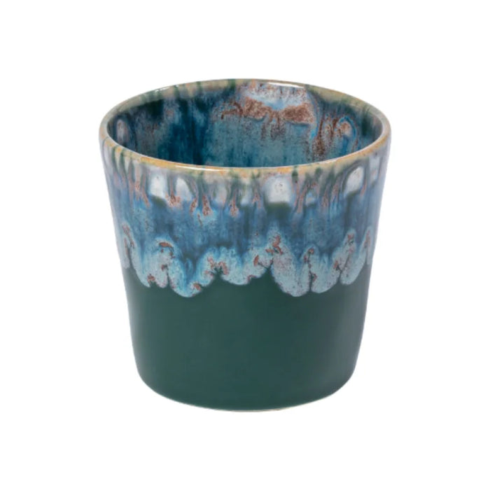 Costa Nova 6.5 Oz. Grespresso Hunter Green Stoneware Lungo Cup - LSC081-HNG