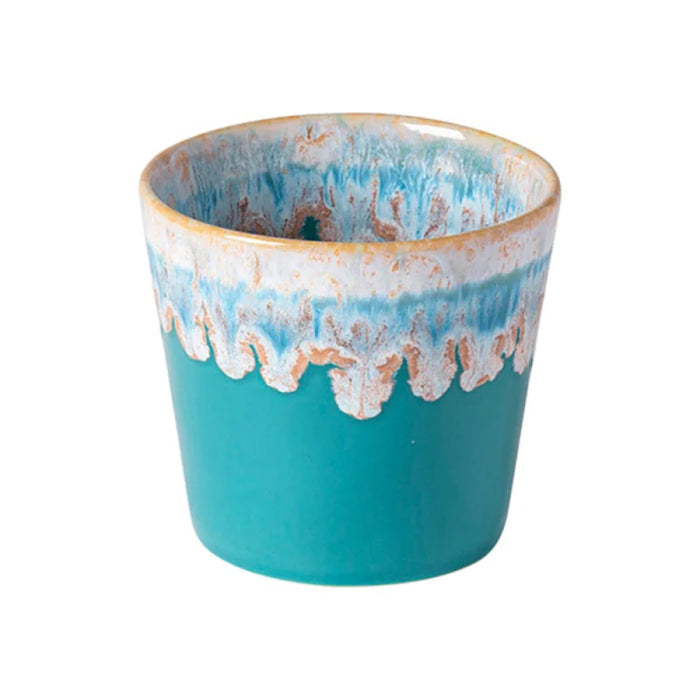 Costa Nova 6.5 Oz. Grespresso Turquoise Stoneware Lungo Cup - LSC081-TRQ