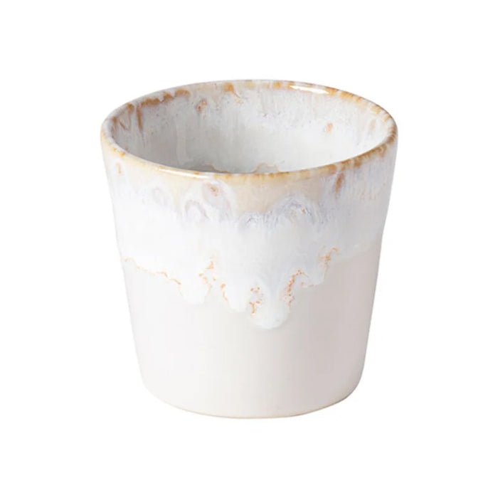 Costa Nova 6.5 Oz. Grespresso White Stoneware Lungo Cup - LSC081-WHI