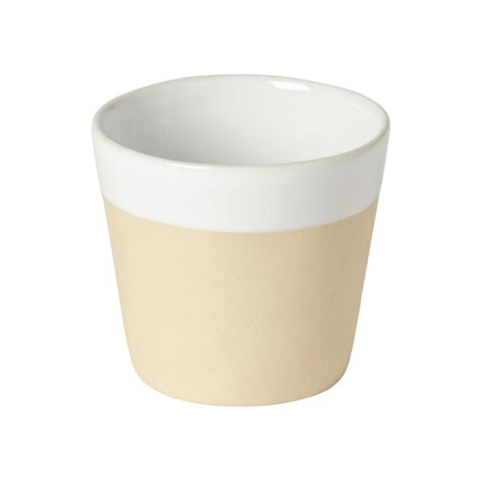 Costa Nova 6.5 Oz. Grespresso Natural-White Stoneware Lungo Cup - LSC081-WNT