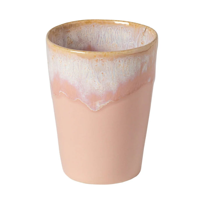 Costa Nova 12.6 Oz. Grespresso Soft Pink Stoneware Mocha Tumbler - LSC122-PNK