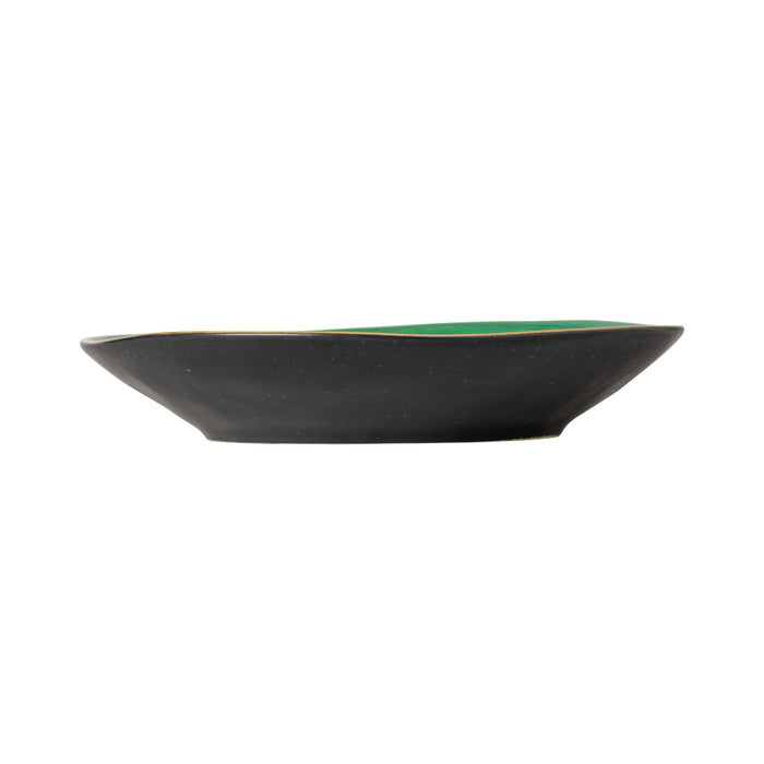 Costa Nova 26.5 Oz. Riviera Azur Round Stoneware Salad/Pasta Bowl - 6/Case - LSP252-AZU