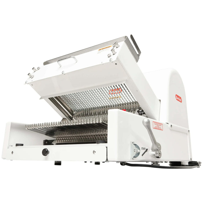 Berkel MB 1/3 hp Countertop Bread Slicer - 1/2" Slicing Width
