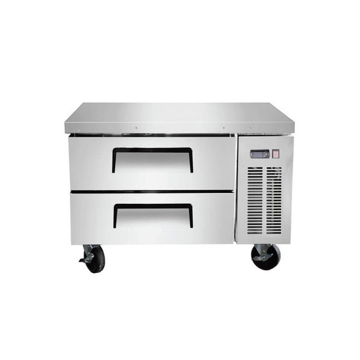 Econocold 48" 2-Drawer Refrigerated Chef Base - 9.6 Cu. Ft. - CB48-HC