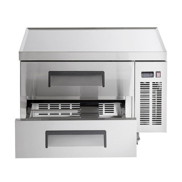 Econocold 48" 2-Drawer Refrigerated Chef Base - 9.6 Cu. Ft. - CB48-HC