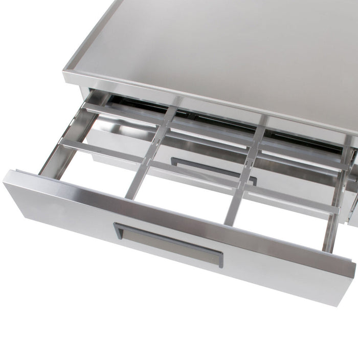 Econocold 60" 2-Drawer Refrigerated Chef Base - 12.7 Cu. Ft. - CB60-HC