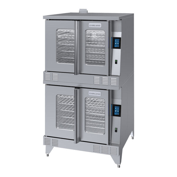 Garland MCO-GS-20-M 38" Master Series Double-Deck Natural Gas EasyTouch Control Convection Oven
