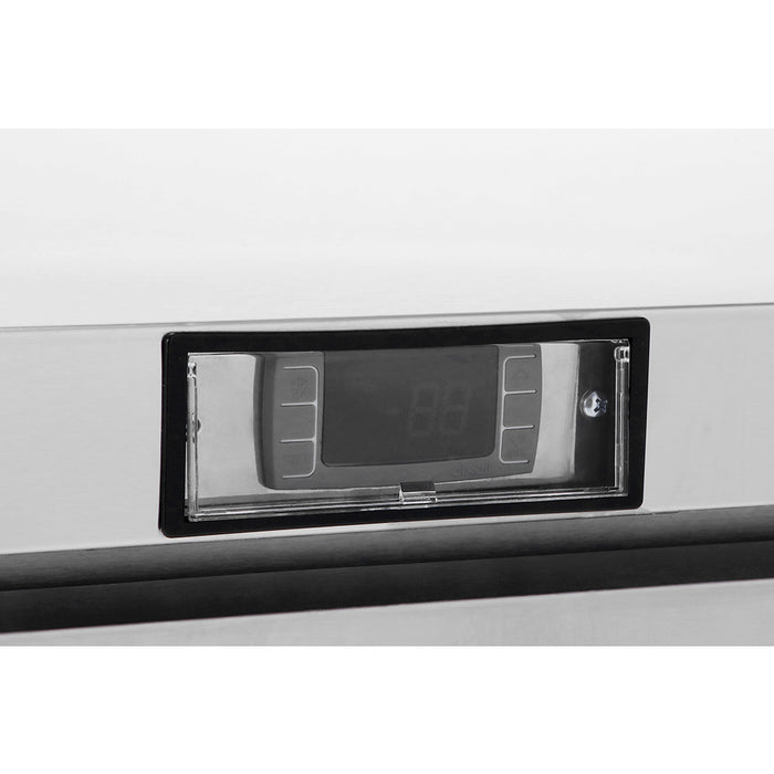 Atosa MGF36FGR 36" 2-Door Undercounter Freezer - 8.7 Cu. Ft.