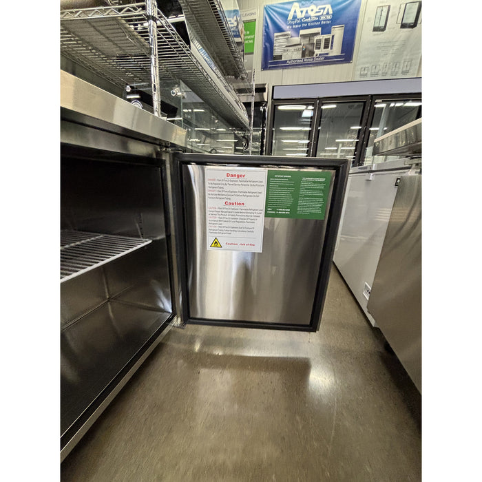 (USED) Atosa MGF8404 72" 3 Door Undercounter Refrigerator - 21.13 Cu. Ft.