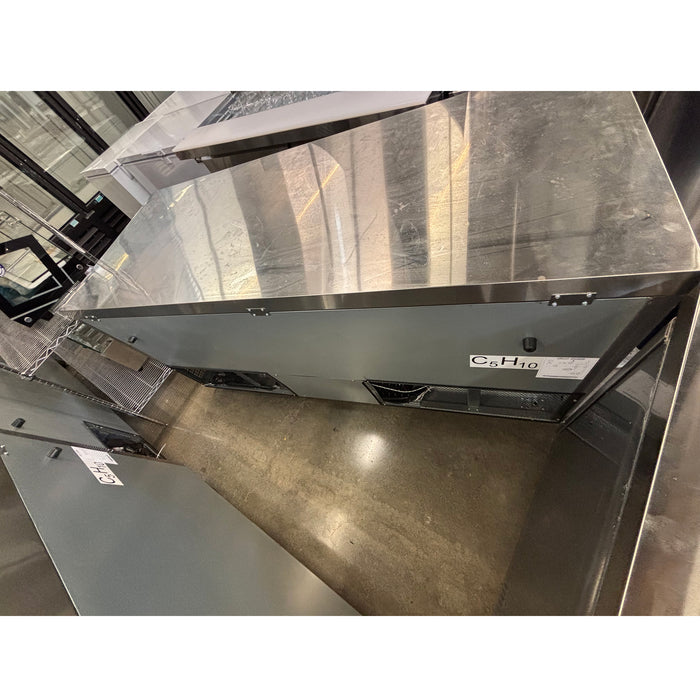 (USED) Atosa MGF8404 72" 3 Door Undercounter Refrigerator - 21.13 Cu. Ft.