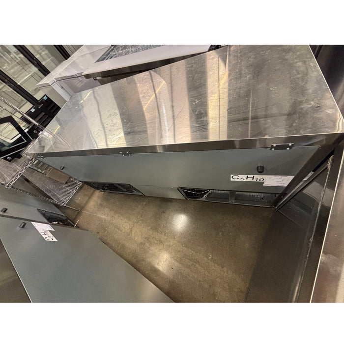 (USED) Atosa MGF8404 72" 3 Door Undercounter Refrigerator - 21.13 Cu. Ft.