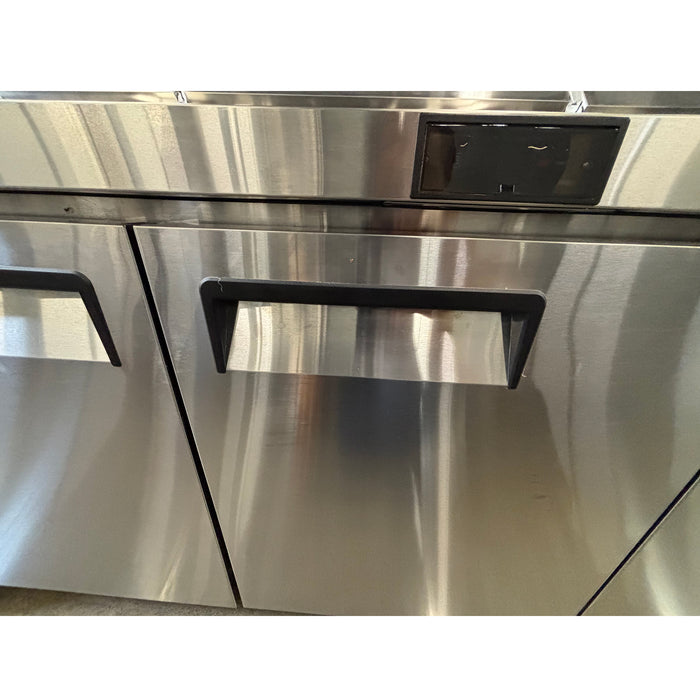 (USED) Atosa MGF8404 72" 3 Door Undercounter Refrigerator - 21.13 Cu. Ft.