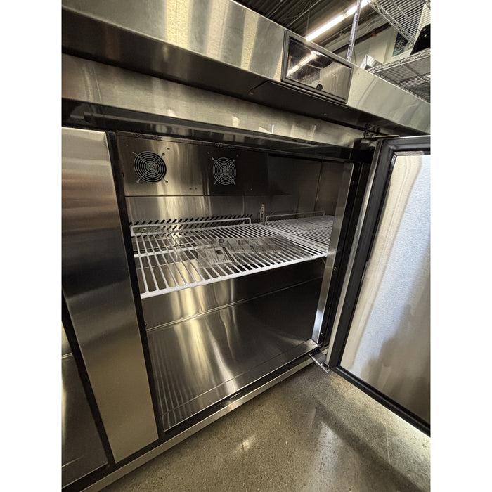 (USED) Atosa MGF8404 72" 3 Door Undercounter Refrigerator - 21.13 Cu. Ft.