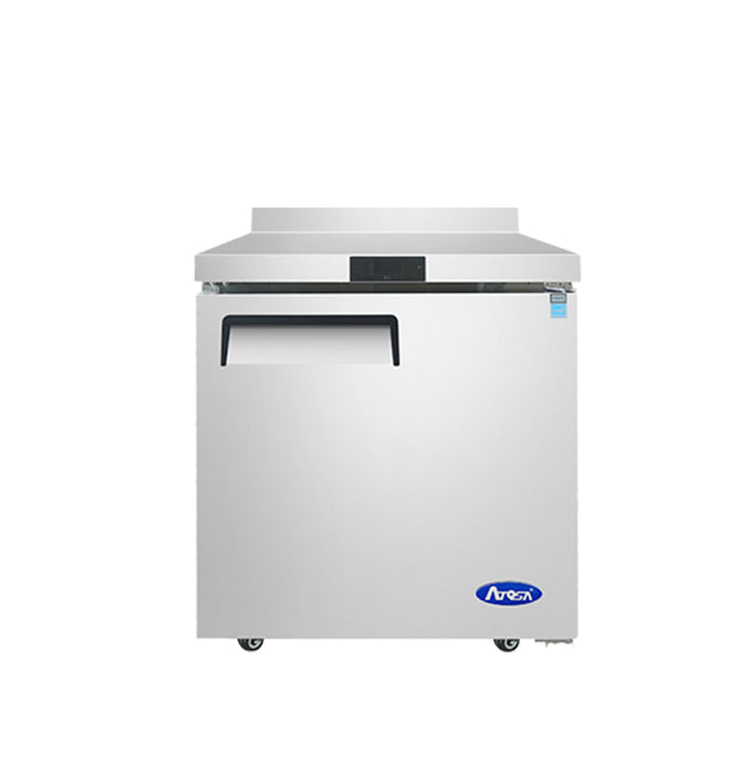 Atosa MGF8412GR 27" Solid Door Worktop Freezer - 7.2 Cu. Ft.