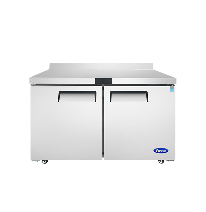 Atosa MGF8413GR 48" Solid Door Worktop Freezer - 13.4 Cu. Ft.