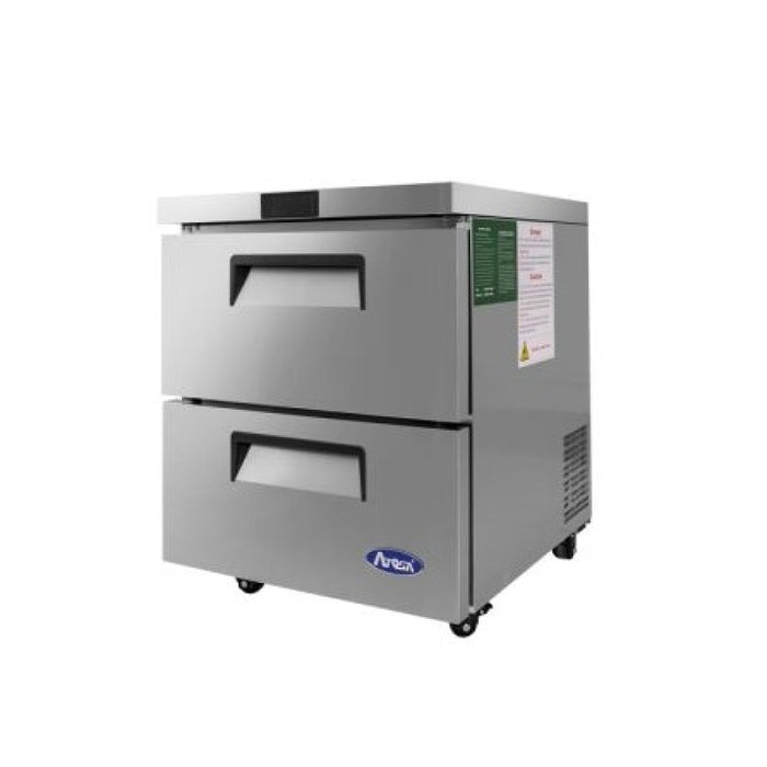 Atosa MGF8420GR 27″ 2-Drawer Undercounter Freezer