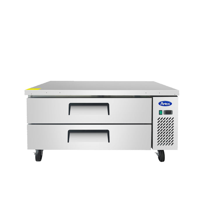Atosa MGF8450 48" 2-Drawer Refrigerated Chef Base - 7.7 Cu. Ft.