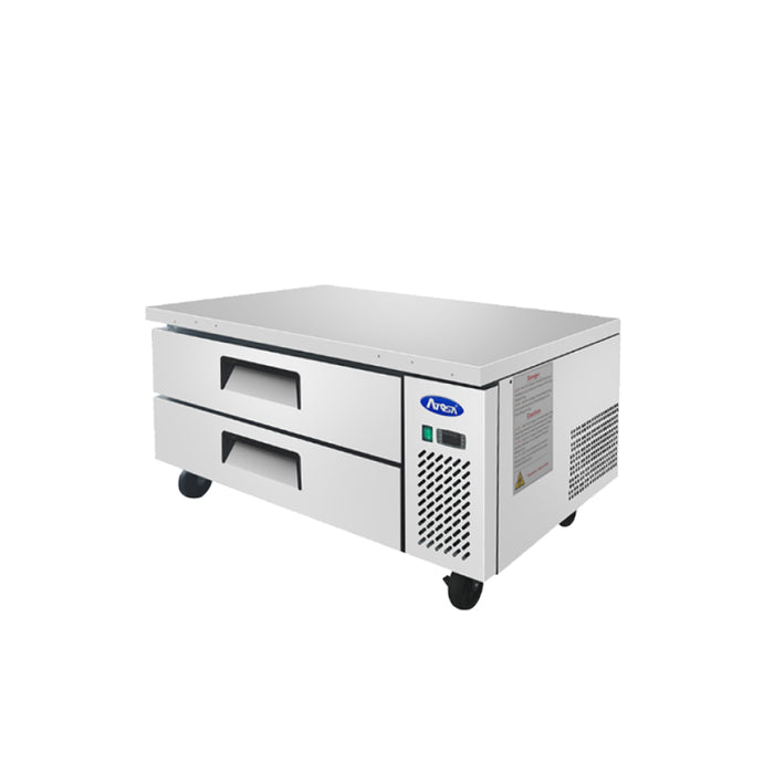 Atosa MGF8450 48" 2-Drawer Refrigerated Chef Base - 7.7 Cu. Ft.