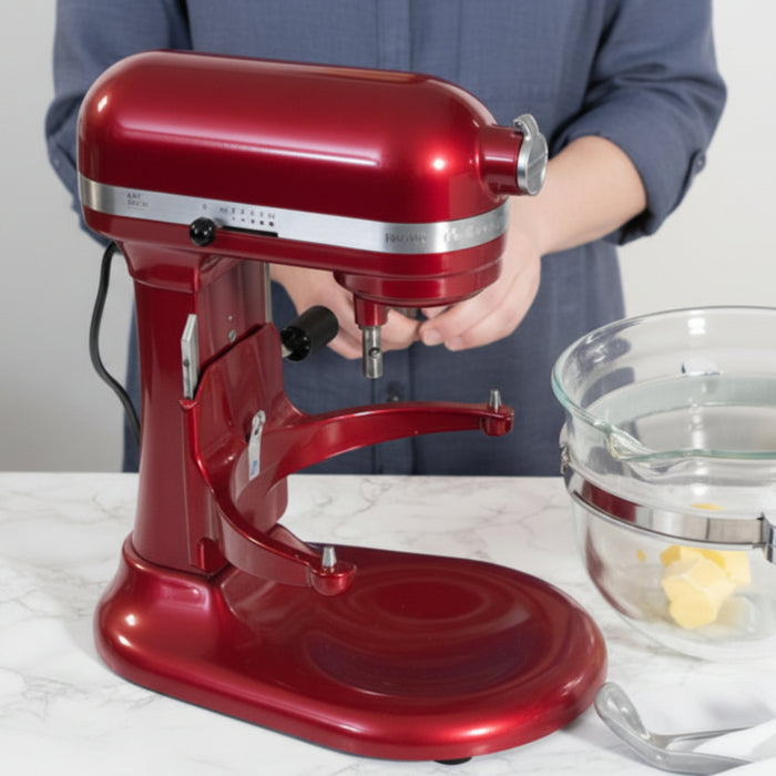 KitchenAid Empire Red 6 Qt. Bowl-Lift Countertop Stand Mixer - KSM60SECXER