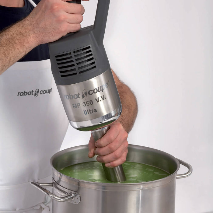 Robot Coupe MP 350 Combi 14" Variable Speed Immersion Blender with 10" Whisk - 120V/660W