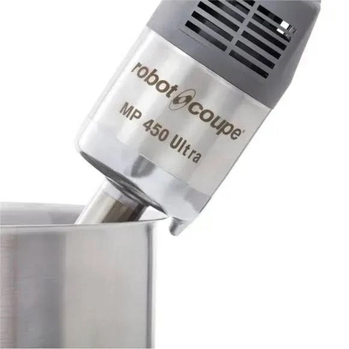 Robot Coupe MP 450 Combi 18" Variable Speed Immersion Blender with 10" Whisk - 120V/720W