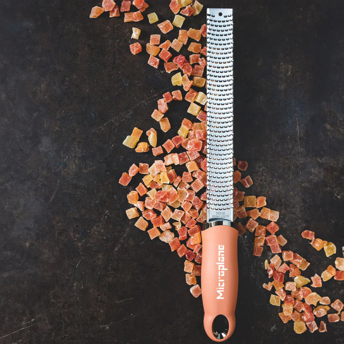 Microplane 46823 8" Premium Classic Citrus Zester - Cinnamon Orange