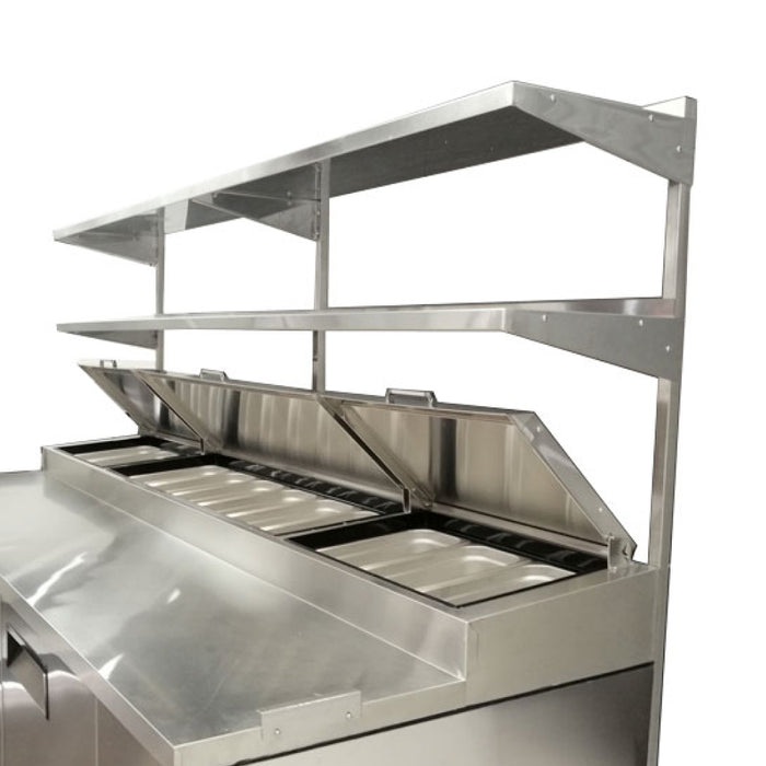 Atosa MROS-67P 67" Stainless Steel Overshelf