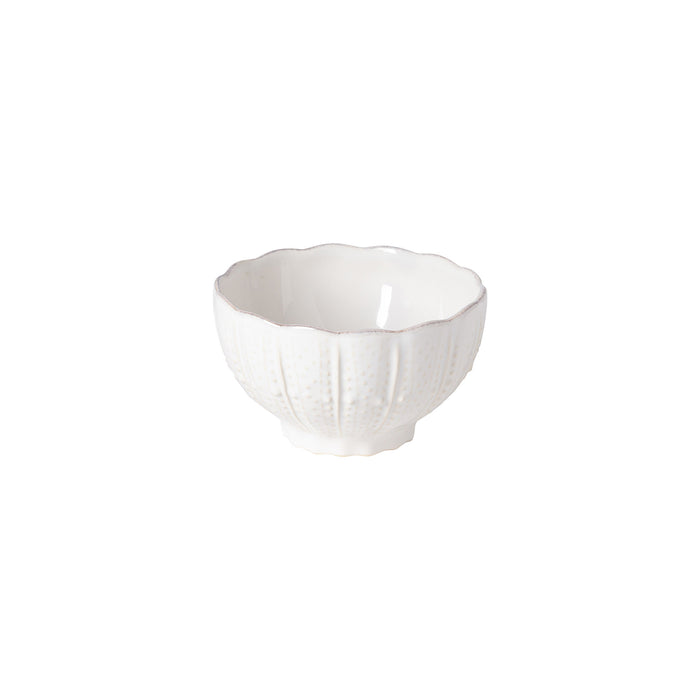 Costa Nova 17.37 Fl. Oz. Aparte White Round Stoneware Shell Bowl - 6/Case - MRS141-WHI