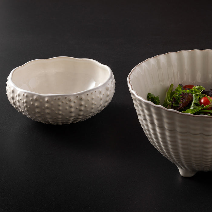 Costa Nova 14.75 Oz. Aparte White Round Stoneware Cereal/Soup Bowl - 6/Case - MRS143-WHI