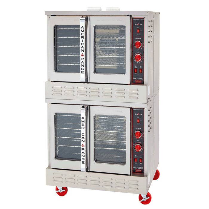 American Range MSDE-2 Double Deck Electric Majestic Convection Oven - 208V,3Ph